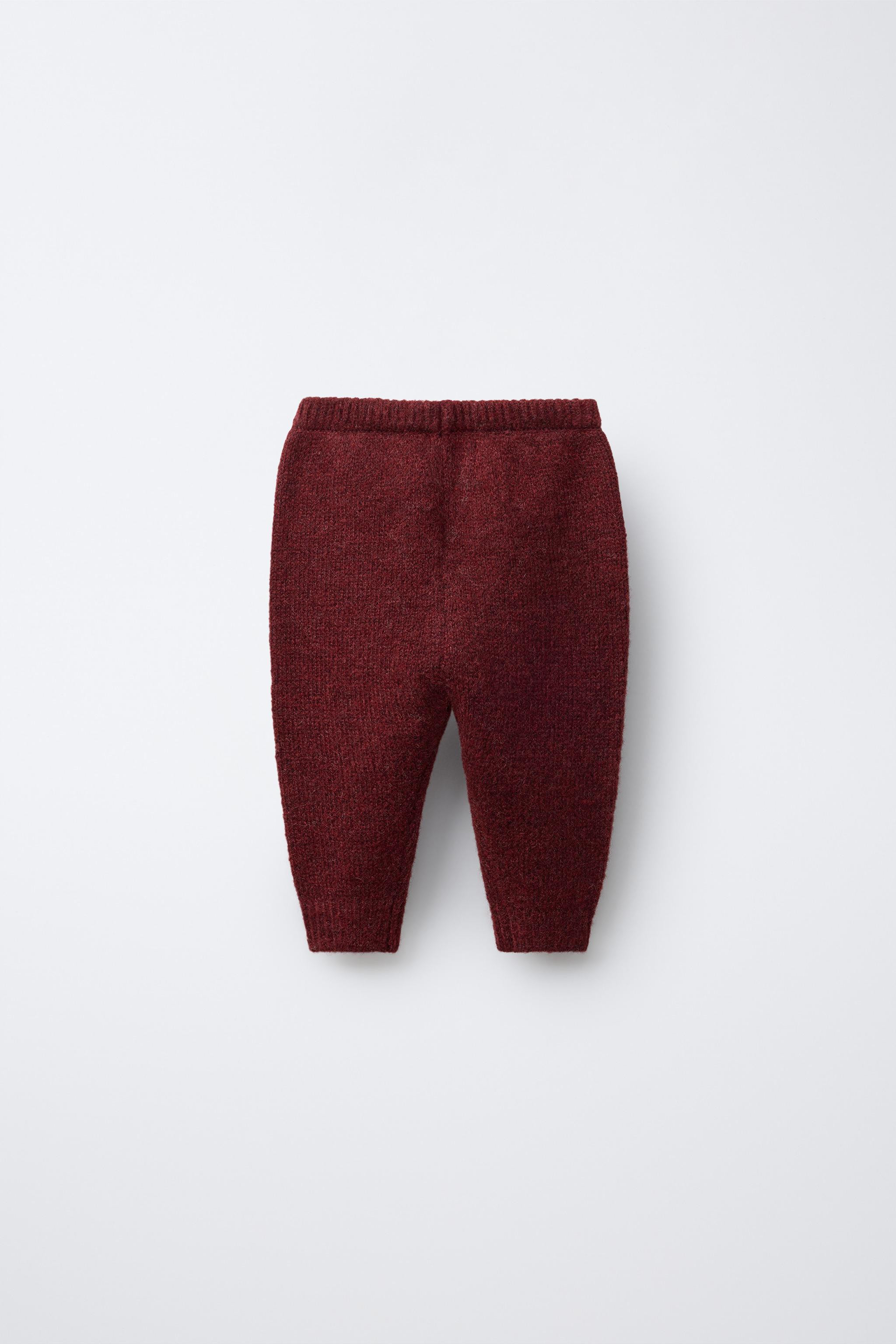 REINDEER KNIT JOGGERS | Zara UK