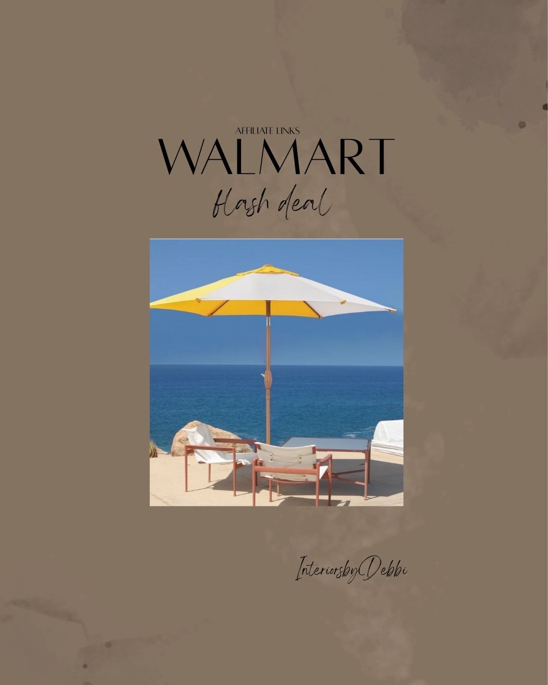 Walmart Find
Outdoor umbrella, transitional home, modern decor, amazon find, amazon home, target home decor, mcgee and co, studio mcgee, amazon must have, pottery. barn, Walmart finds, affordable decor, home styling, budget friendly, accessories, neutral decor, home finds, buy new arrival, coming soon, sale alert, high end look for less, Amazon favorites, Target finds, cozy, modern, earthy, transitional, luxe, romantic, home decor, budget friendly decor #walmart

#LTKHome #LTKSeasonal