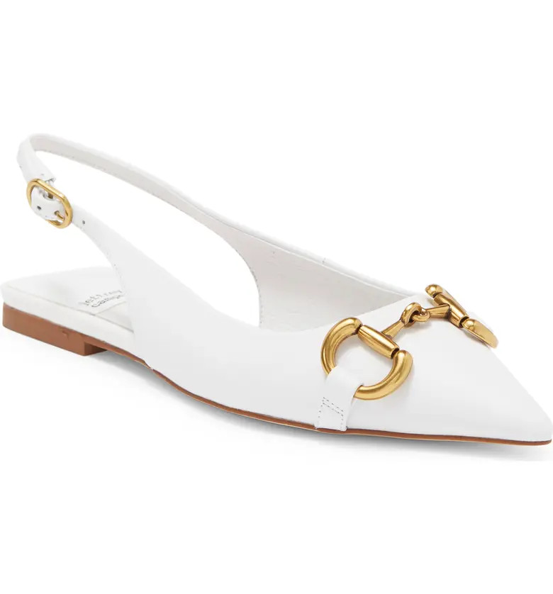 Evaline Slingback Pointed Toe Flat (Women) | Nordstrom