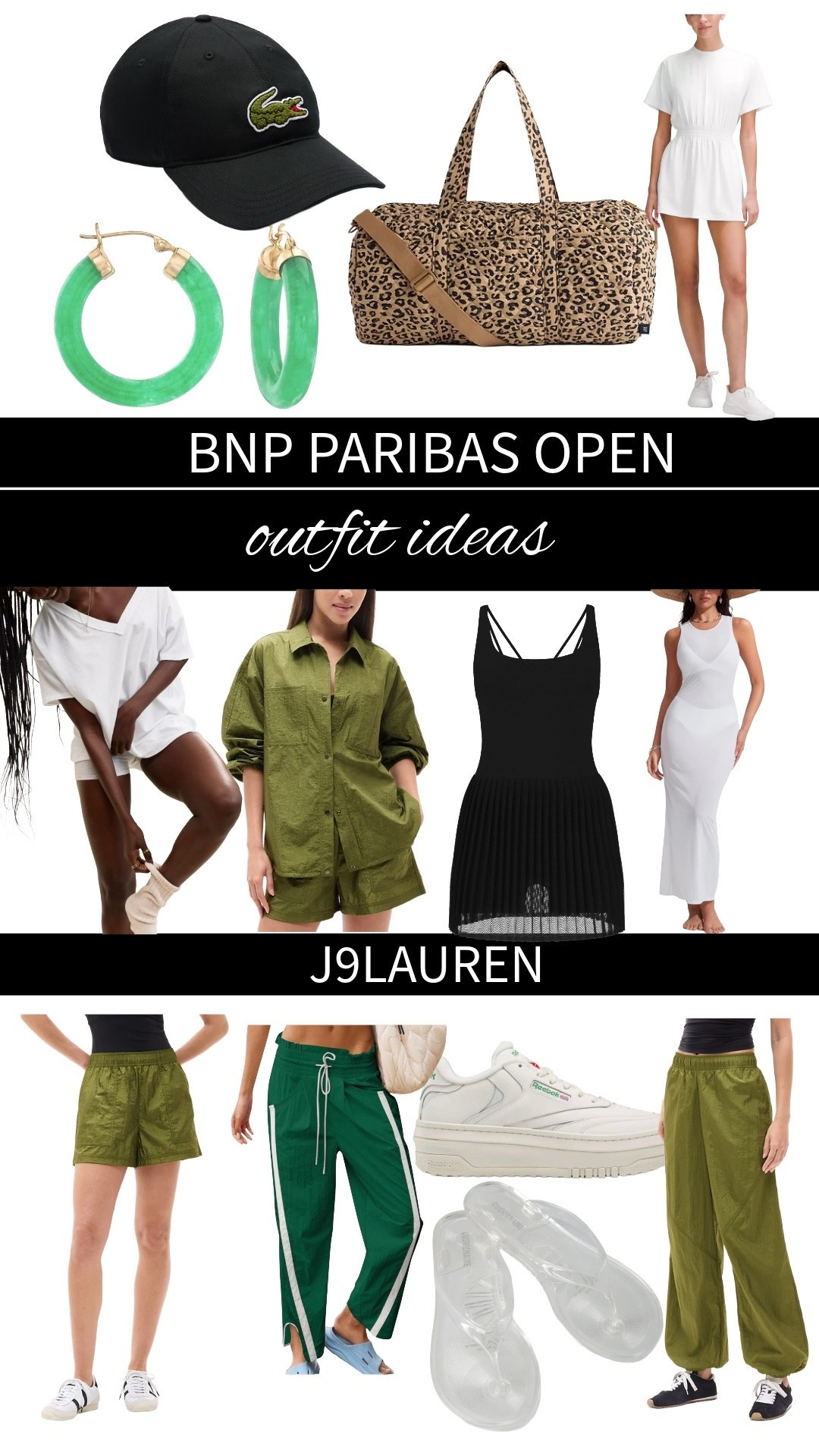 What I Packed for the BNP Paribas Open at Indian Wells

Packing for the BNP Paribas Open at Indian Wells is always fun because the energy around the tournament is so vibrant. Between the sunshine, the tennis courts, and the desert setting, I love leaning into colors that pop against the courts and that classic tennis ball green. Think whites, greens, pinks, and blues that feel sporty but still fresh and playful.

I also always overpack a little for this trip. The desert weather can be warm during the day and cooler in the evenings, so having a few options makes it easy to stay comfortable while still feeling put together walking the grounds, watching matches, and exploring all the food and music around the tournament.

What I packed this year

Green matching outfit from Athleta that feels perfect for the tennis vibe
Sheer tennis skirt with a matching top for a classic tennis inspired look
White tee dress from Lululemon that I also brought in black. I love how this one cinches at the waist so it feels relaxed but still flattering
A sweater dress just in case the desert evening cools down

Accessories make the outfits feel more fun so I packed a green Lacoste hat for a little tennis brand moment, another casual hat to mix it up, colorful sunnies, and playful jewelry.

Shoes were all about comfort for walking the grounds all day. I brought my platform Reeboks for height and support, plus two easy options with clear flip flops and white and gold flip flops.

Overall the goal is casual but put together and ready for a full day at the tournament.

#bnpopen #indianwellstennis #tennisoutfitideas #tennistournamentstyle #athleisurestyle

bnp paribas open indian wells | indian wells tennis garden | tennis tournament outfit ideas | what to wear indian wells tennis | tennis spectator outfit | tenniscore outfits | athleisure outfit ideas | lululemon tee dress outfit | tennis skirt outfit | sporty chic outfits | tennis tournament style | desert tennis fashion

#LTKootd #LTKdayinmylife #LTKActive