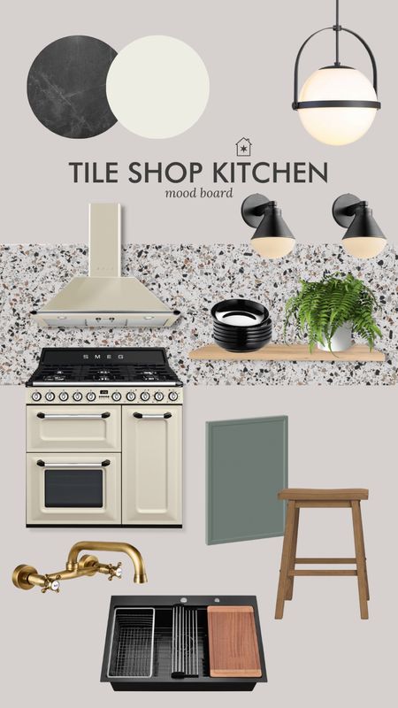 Small kitchen mood board using terrazzo tile from The Tile Shop.

*tile links on the blog

#LTKhome