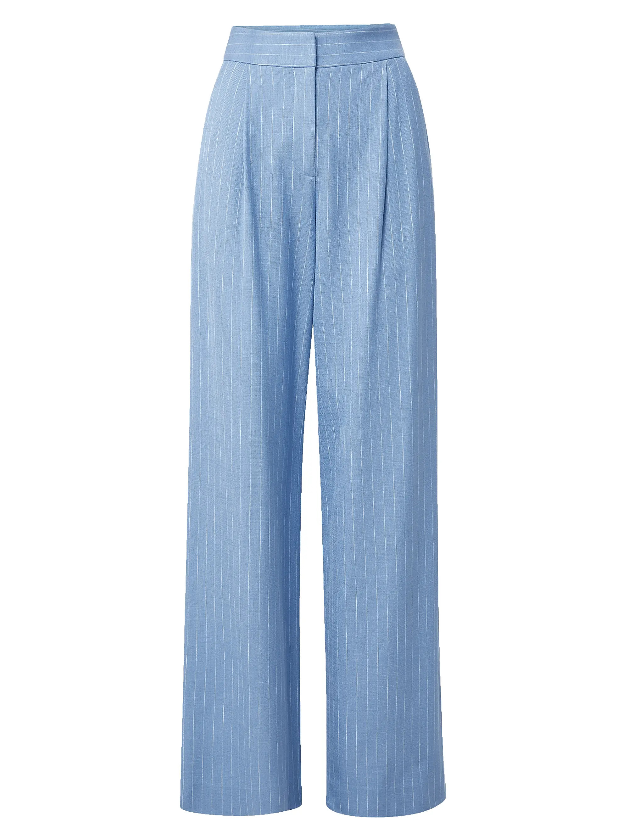 Heyser Pinstripe Wide-Leg Trousers | Saks Fifth Avenue