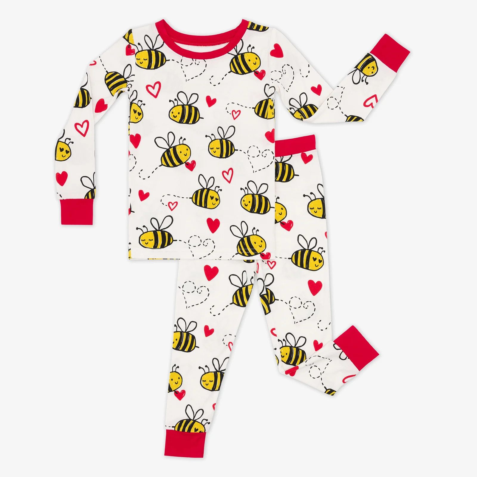 Bee Mine Two-Piece Pajama Set | Little Sleepies