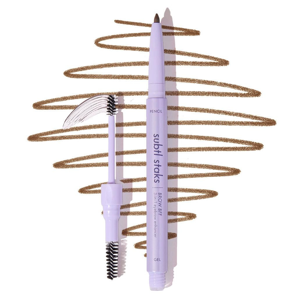 3-in-1 Brow Pencil - Vegan, Smudge-Proof, with Spoolie Brush and Clear Gel - Best Eyebrow Pencil ... | Amazon (US)