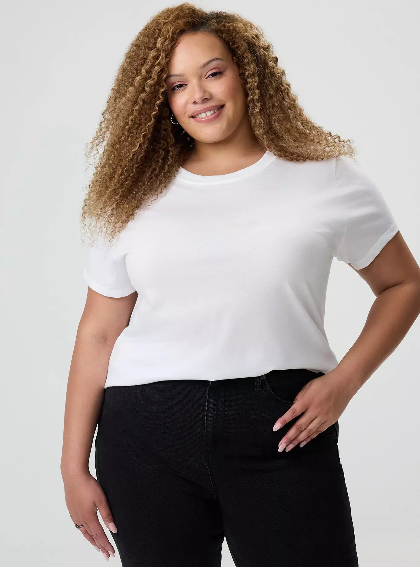Everyday Crew Signature Jersey Tee | Torrid (US & Canada)