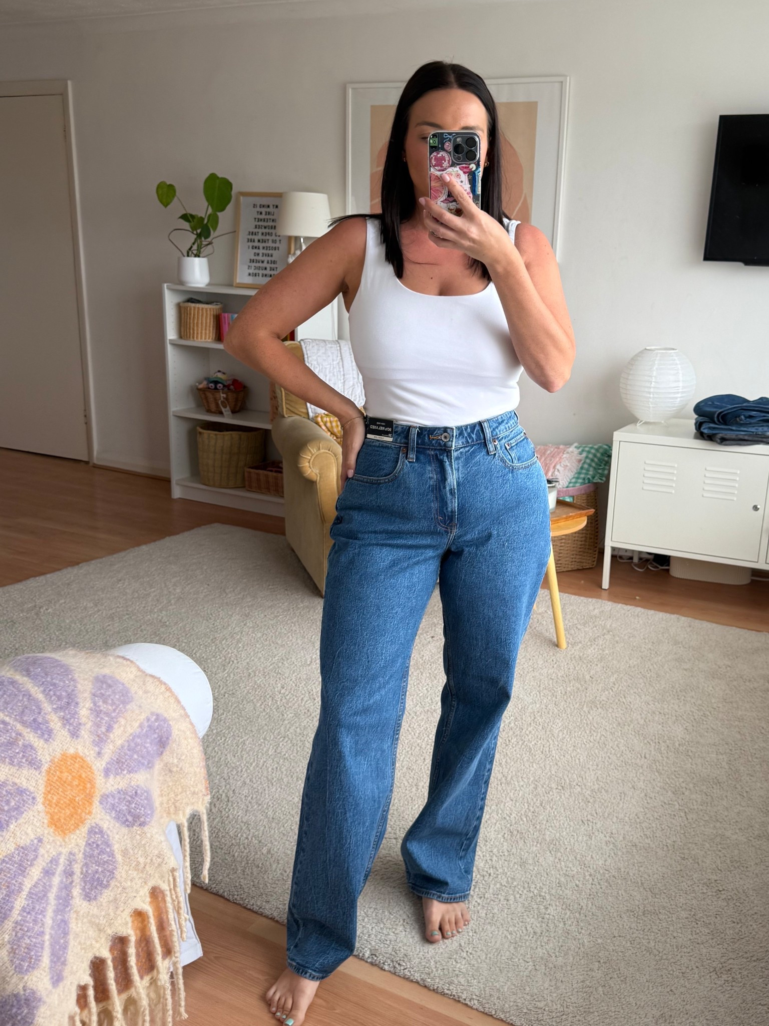 AD 
A&f 
Abercrombie & fitch 
Autumn Denim 
Midsize 
Jeans 

#LTKjeans #LTKuk #LTKautumn