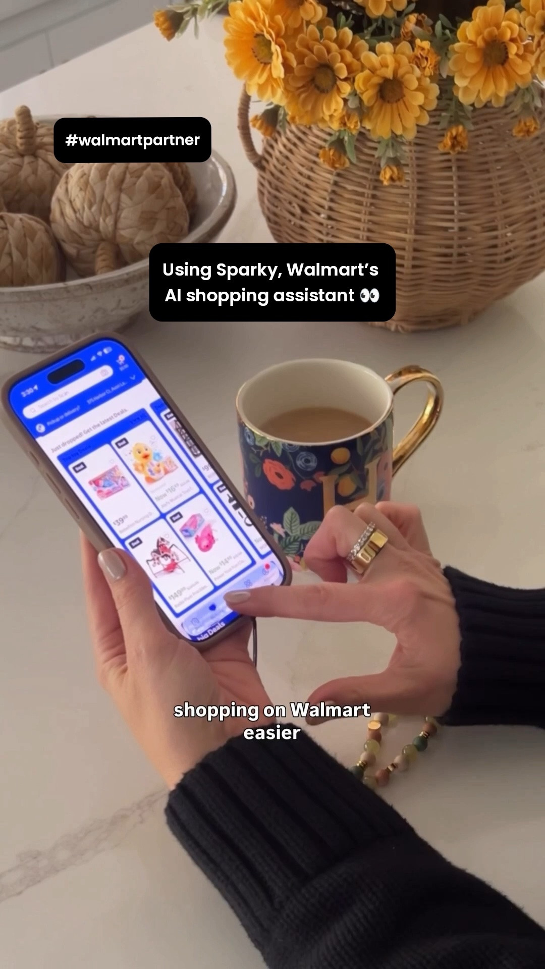 #walmartpartner @walmart I broke my “I’ve never used AI” streak for this. Points to Walmart and Sparky for making grocery shopping a little easier. And now I also have a three foot nutcracker 🥜. 

Check Sparky out for yourself using this link ➡️ 🔗: https://on.ltk.com/+YQU9CasynHYLHFbLiIOsjA
Or head to the Walmart app!