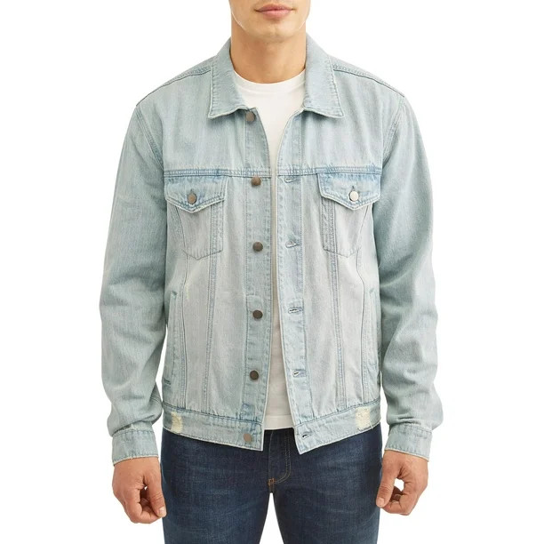 George Men's and Big Men's Denim Jacket | Walmart (US)