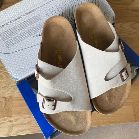Birkenstock two-strap sandals #dhgate

#LTKShoeCrush #LTKFindsUnder100