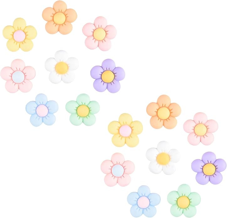 Flower Shoe Charms for Girls Women Kids party Favor Gifts | Amazon (US)