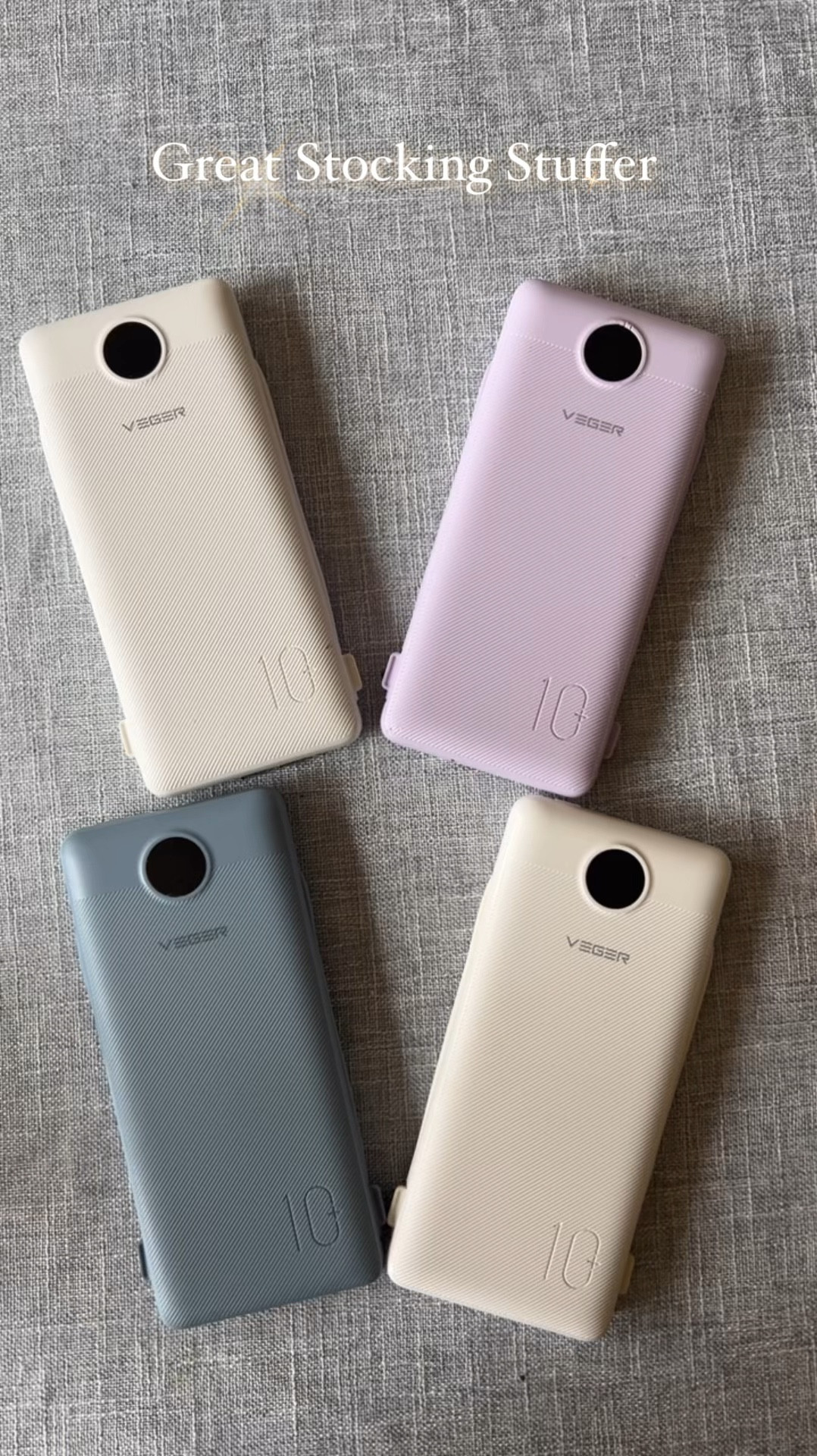 Great stocking stuffer idea for him her kids family in laws grandparents parents portable phone charger also works on MacBook laptops iPhones iPads 

#LTKCyberWeek #LTKFindsUnder50 #LTKGiftGuide