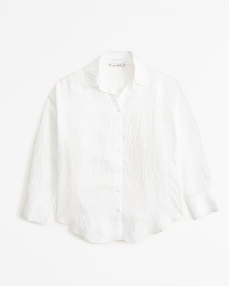 Oversized Breezy Shirt | Abercrombie & Fitch (US)