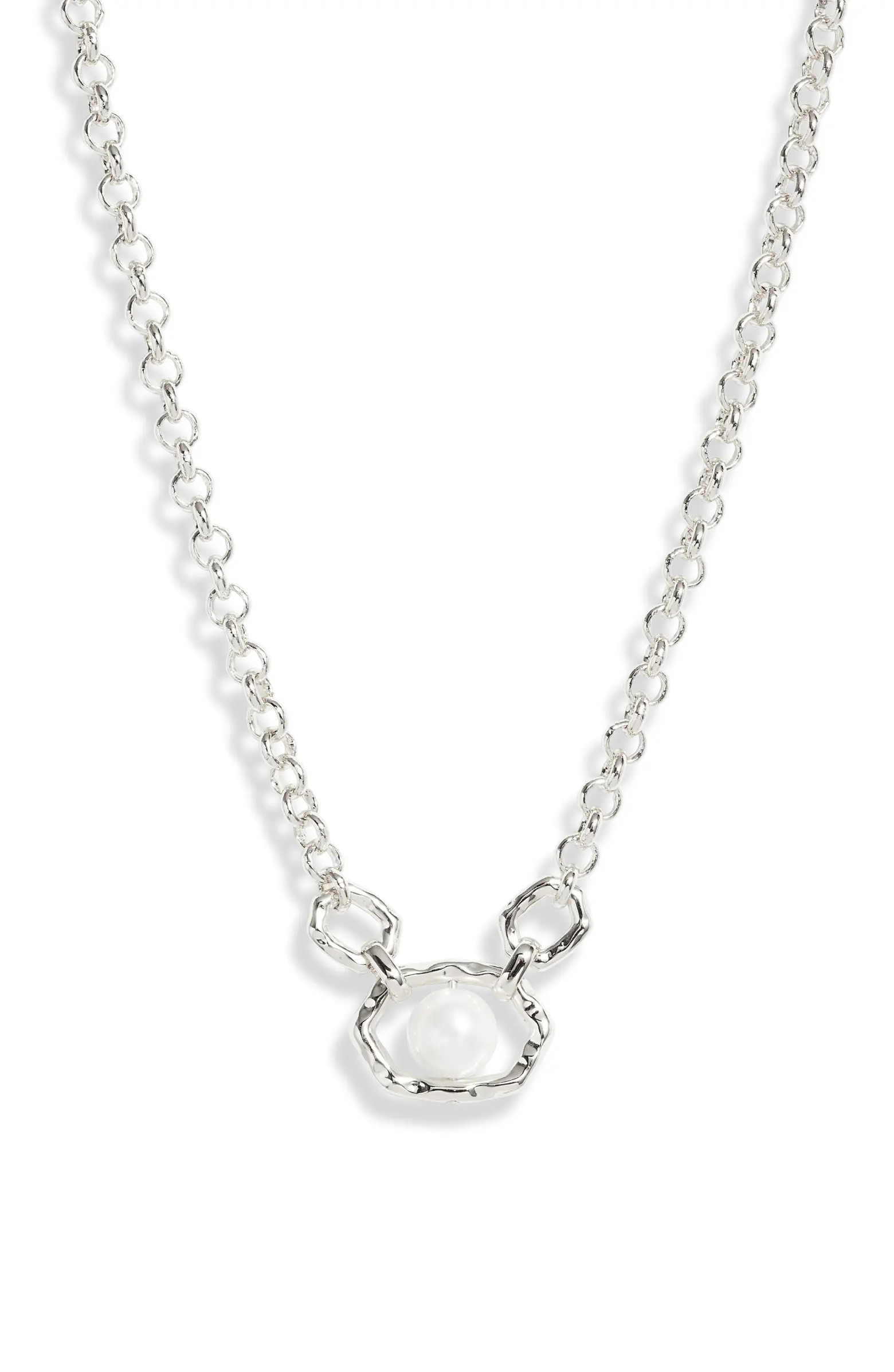 Kendra Scott Alanna Cultured Pearl Pendant Necklace | Nordstrom | Nordstrom