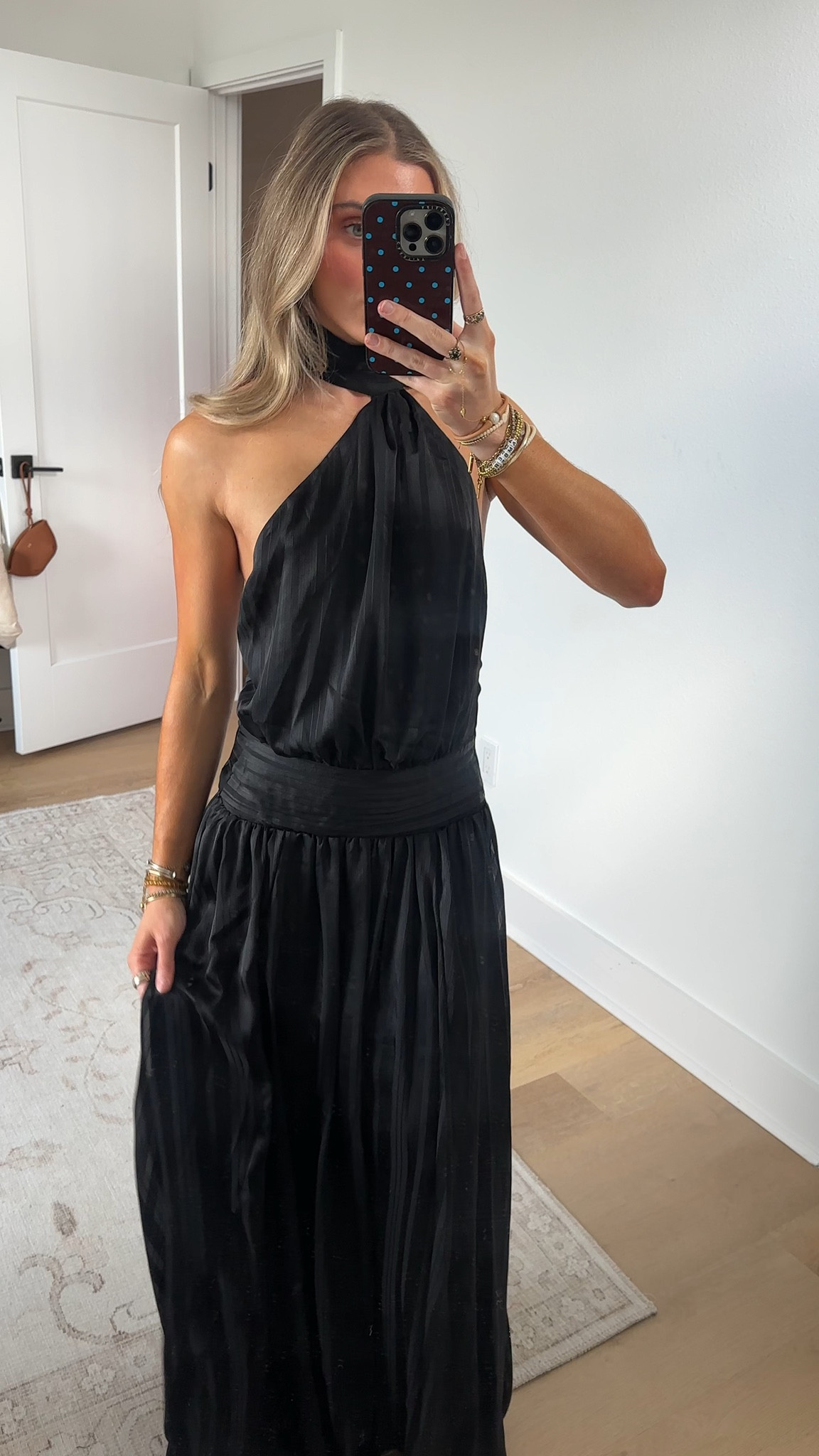 @showpo size 2 A scarf neck sweeps into a high-low hem that skims and swishes, giving that effortless after-dark energy while keeping you comfy and confident. The midi length feels refined, the open back brings the flirt, perfect for date nights, cocktails or any event on your calendar.
Slip into the Mirabelle Maxi Dress for a silhouette that flatters from every angle and photographs like a dream. The black hue makes outfit planning easy and pairs with everything in your wardrobe. Minimal effort, maximum impact, this is one of those dresses you’ll reach for when you need a no-fuss win

#LTKootd #LTKdayinmylife #LTKWedding