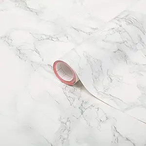 d-c-fix 346-0306 Decorative Self-Adhesive Film, Grey Marble, 17" x 78" Roll | Amazon (US)