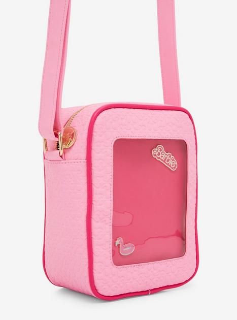 Barbie Allover Print Pin Display Crossbody Bag - BoxLunch Exclusive | BoxLunch