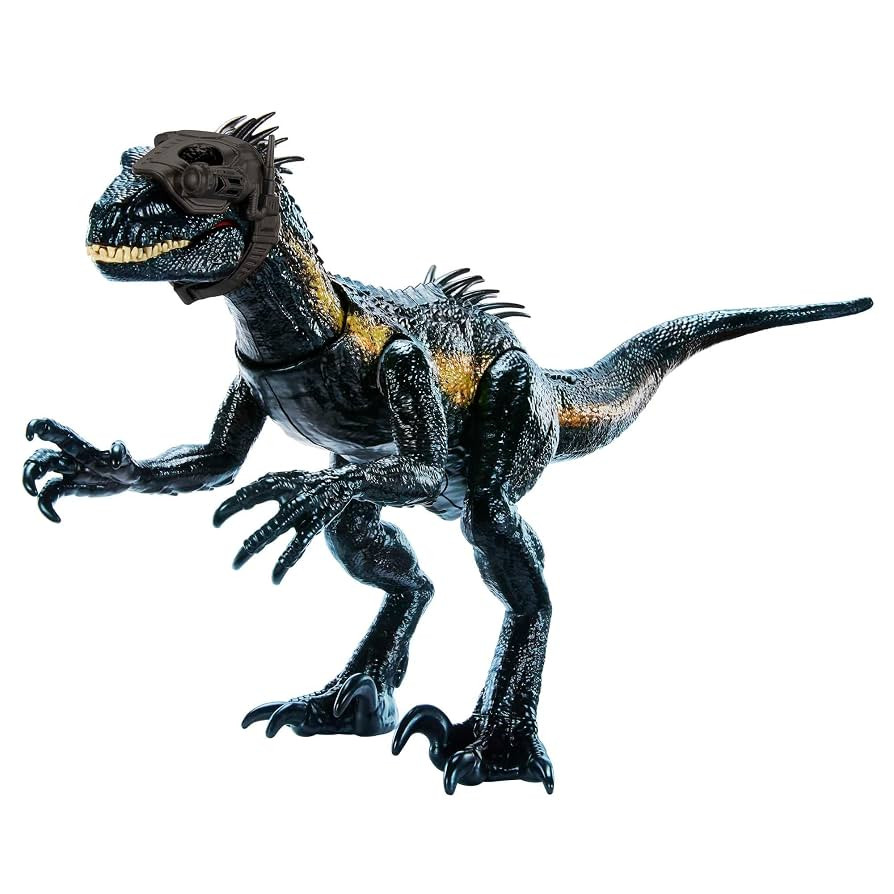 Mattel Jurassic World Track 'n Attack Dinosaur Action Figure, Indoraptor Toy with Lights, Sound, ... | Amazon (US)