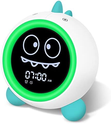 Kids Alarm Clock, Childrens Sleep Trainer with Night Lights, Sleep Sound Machine, Time to Wake Al... | Amazon (CA)
