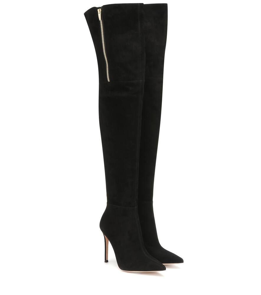 Suede over-the-knee boots | Mytheresa (US/CA)