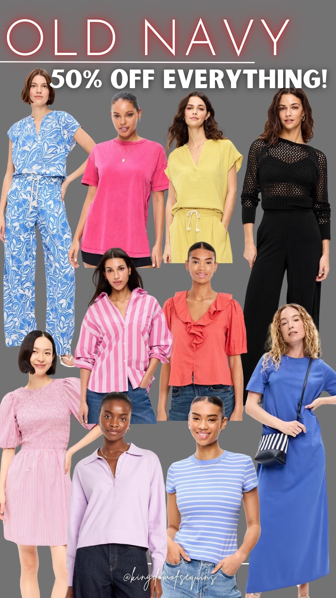 50% off site wide at old navy Pullover size