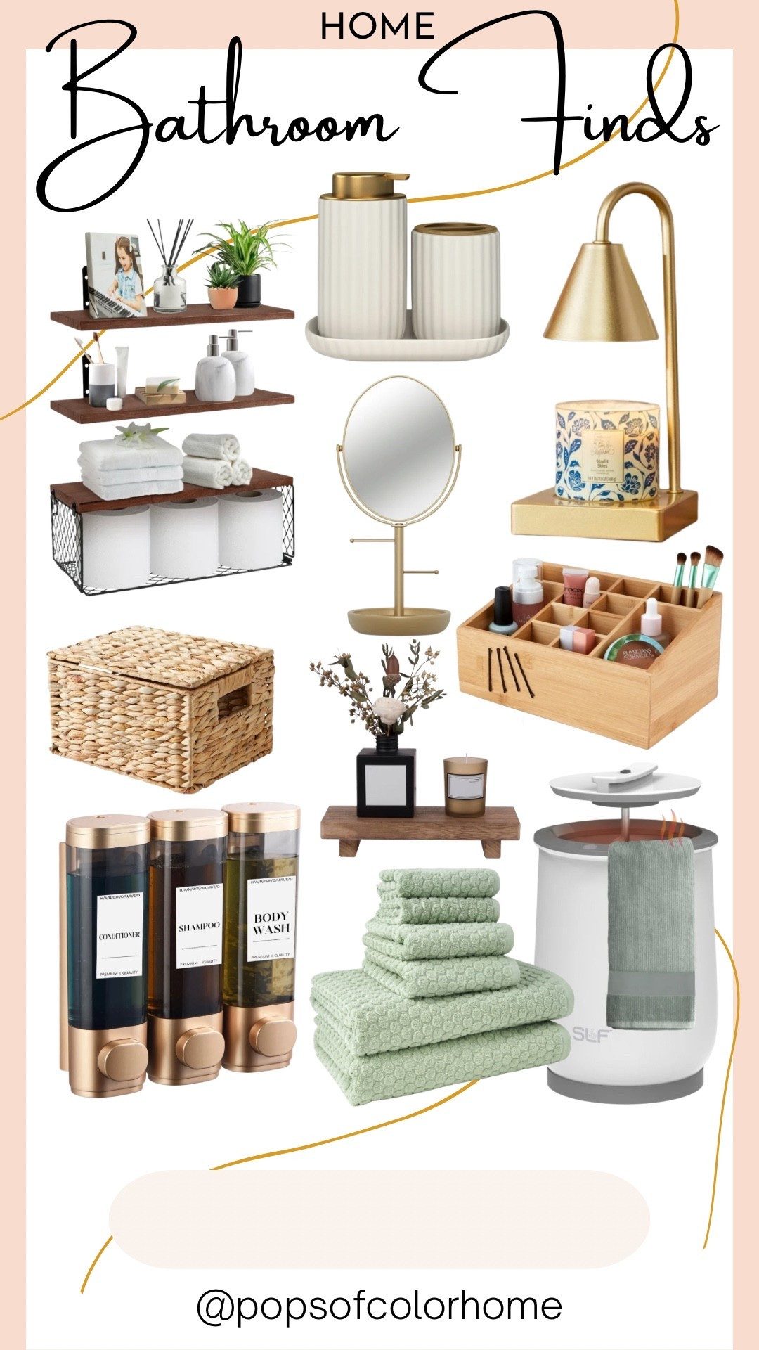 Bathroom decor and storage finds

#LTKHome #LTKSaleAlert