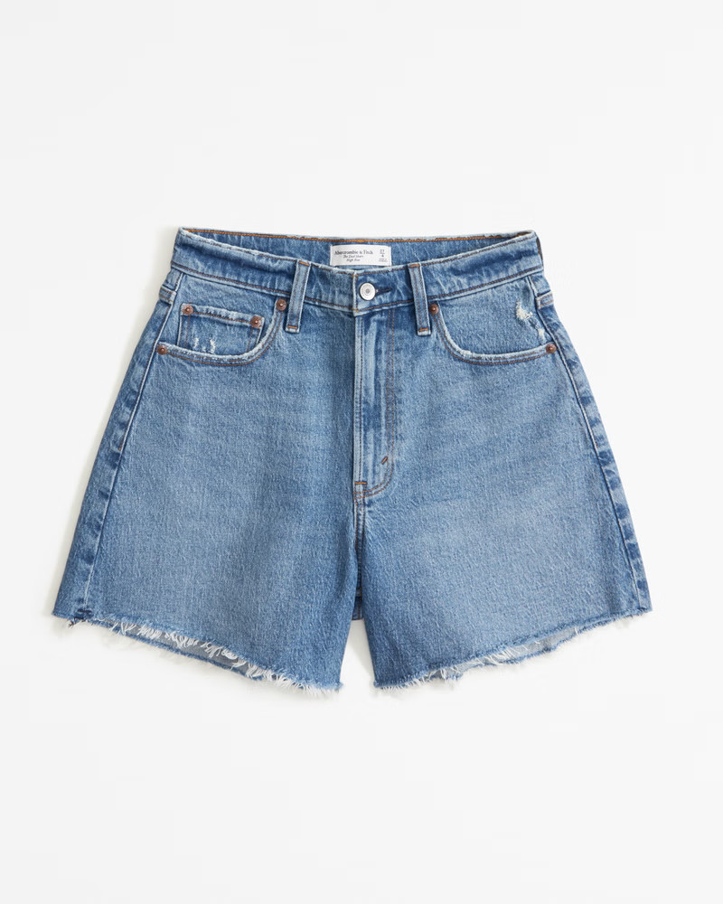Bestseller5 inch l 13 cmCurve Love High Rise Dad Short | Abercrombie & Fitch (US)