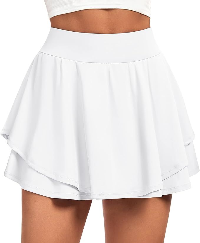 IUGA Tennis Skirts for Women with Pockets Shorts Athletic Golf Skorts Skirts for Women High Waist... | Amazon (US)