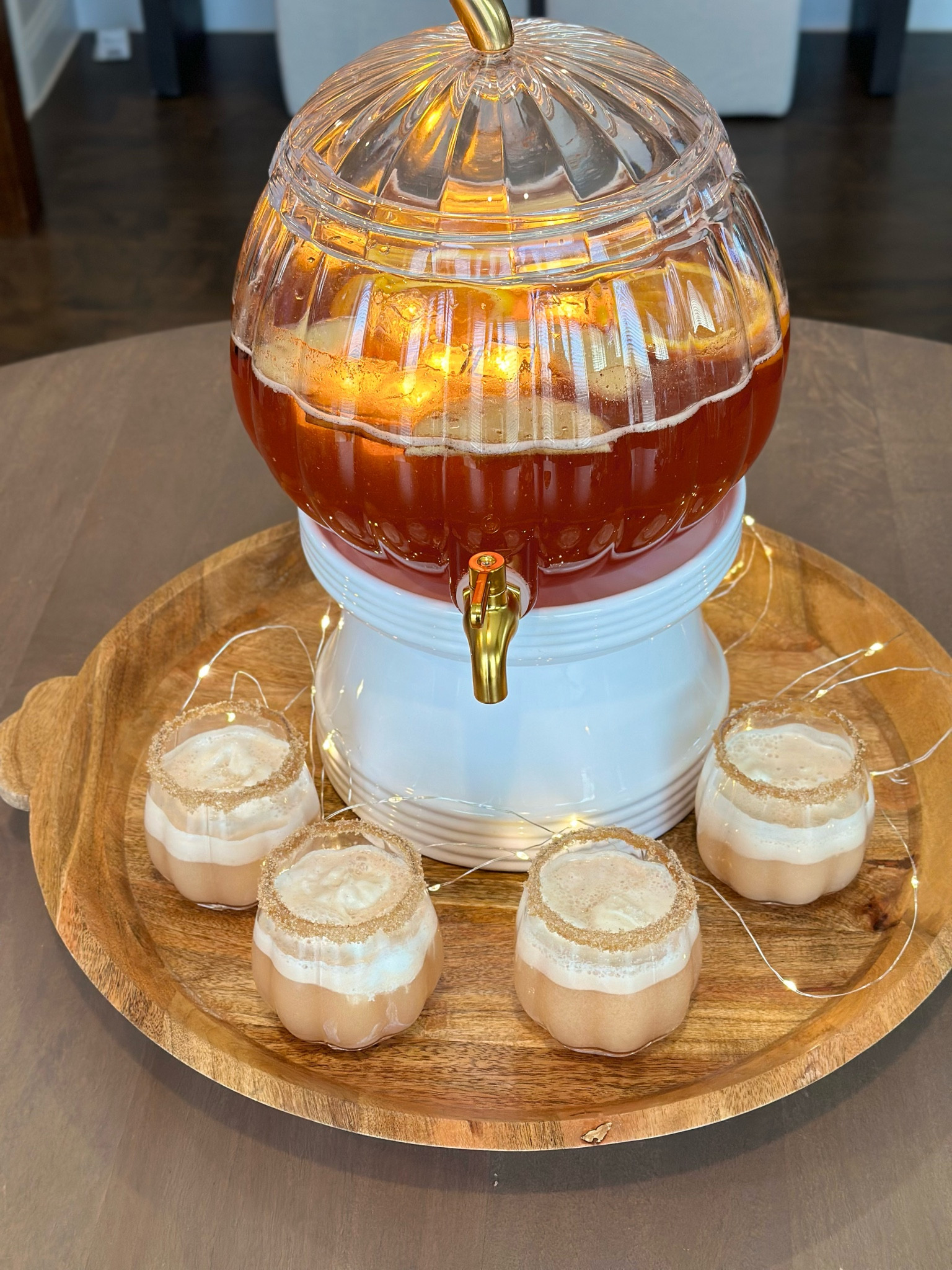 Party hosting pumpkin drinks, sparkling apple cider drinks, Halloween party idea, fall party, Thanksgiving hosting 

#LTKHome #LTKParties #LTKSeasonal