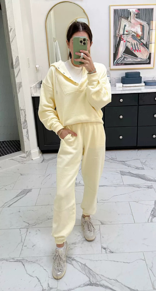 Aerie sale alert! How fun is this yellow for spring! 

#LTKSpringSale #LTKSaleAlert