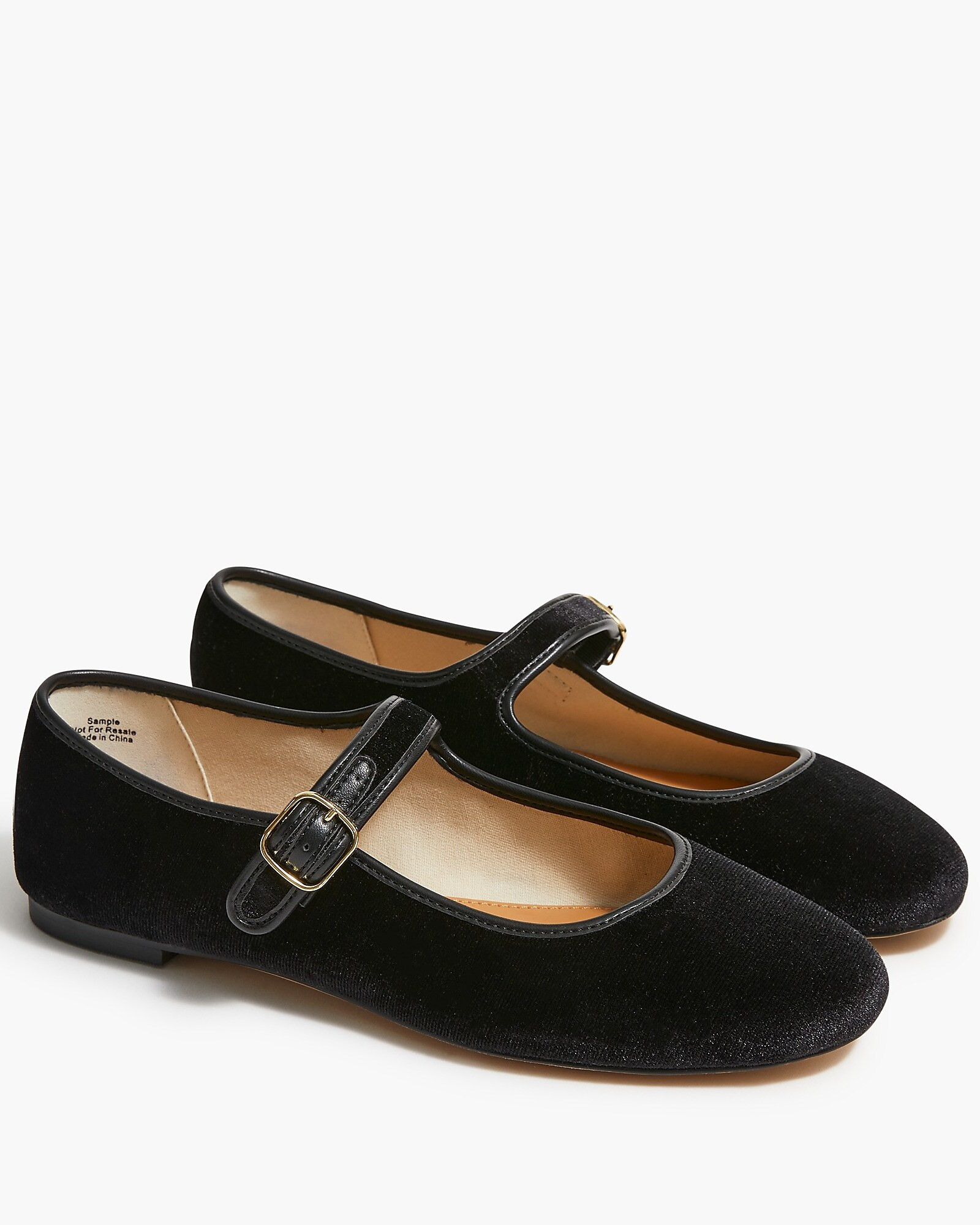 Velvet Mary Jane flats | J.Crew Factory