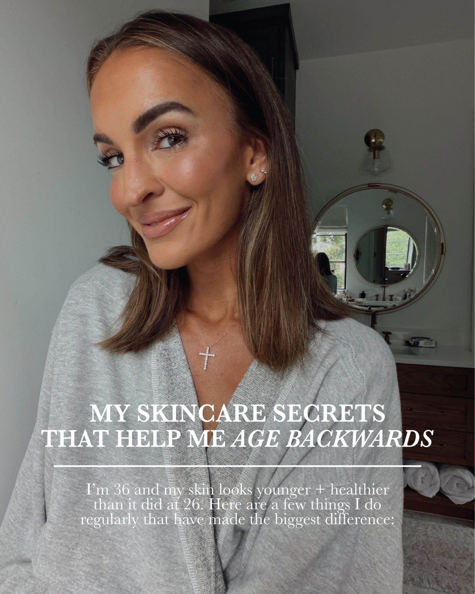 Skincare secrets that help me age backwards ✨