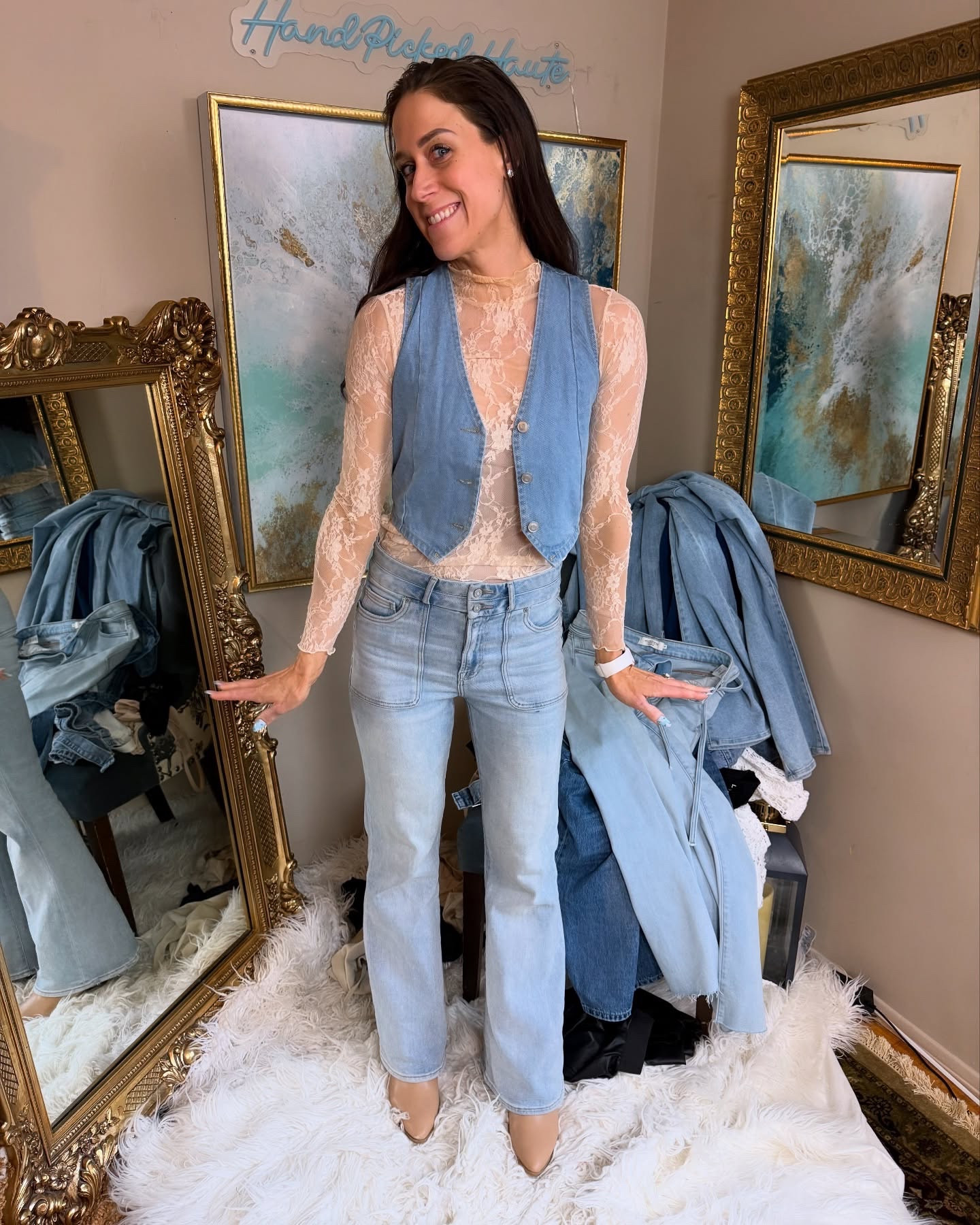 Out-takes from a late-night outfit try-on session: mixing, matching, and embracing my indecisiveness—no makeup or hairbrush in sight.🤣 Ended up ordering some backups from Target—because you can never have too many options, right? 😅 
Which one is your favorite?🤔

#Fashion #Style #OOTD #InstaFashion #FashionBlogger #Fashionista #StreetStyle #Stylish #InstaStyle #LookBook #WhatIWore #FashionDiaries #StyleInspo #WIWT #FashionWeek #FashionStyle #StyleBlog #StyleBlogger #StreetFashion #OutfitOfTheDay #TryOnHaul #amazonfashion #WardrobeGoals #OutfitInspo #ClothingHaul #StyleInspiration #OutfitIdeas #FashionLover #TrendyLooks

#LTKStyleTip #LTKSaleAlert #LTKFestival