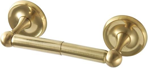 Kingston Brass BA318BB Classic Toilet Paper Holder, 8-15/16"(L) x 3-1/8"(W) x 2-11/16"(H), Brushe... | Amazon (US)