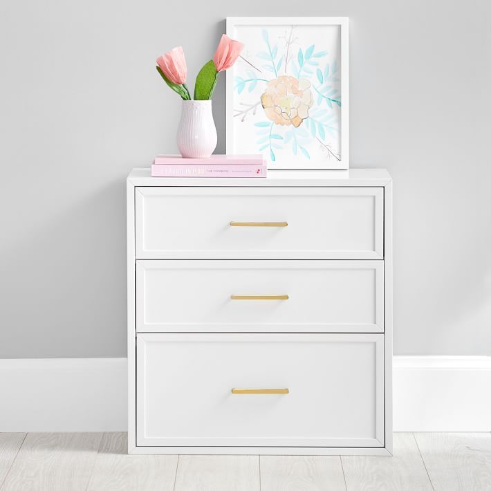 Blaire 3-Drawer Storage Cabinet | Pottery Barn Teen