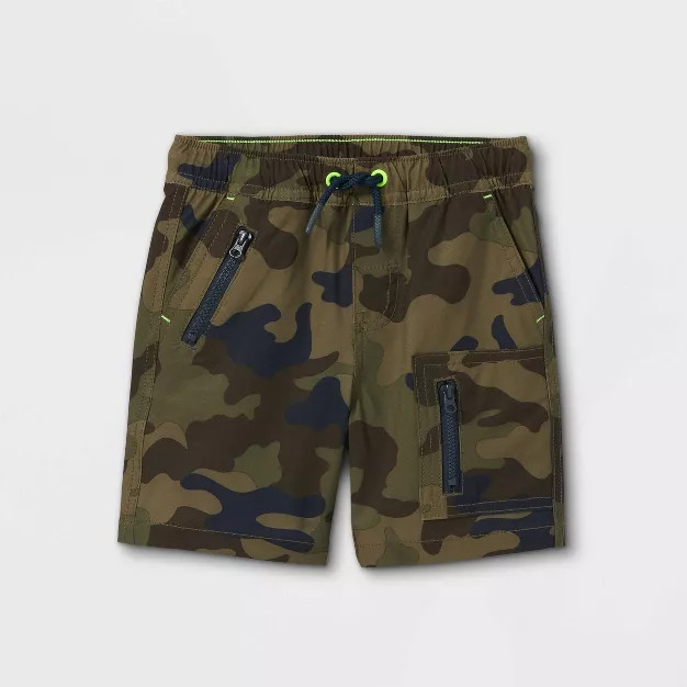 Toddler Boys' Utility Quick Dry Pull-On Shorts - Cat & Jack™ | Target