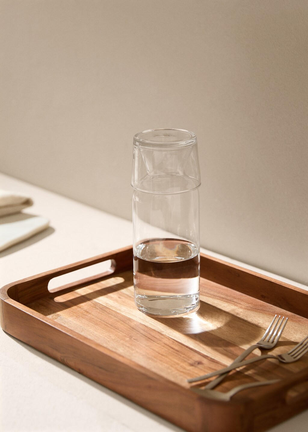 Pack Glasflasche und Trinkglas | MANGO (DE)