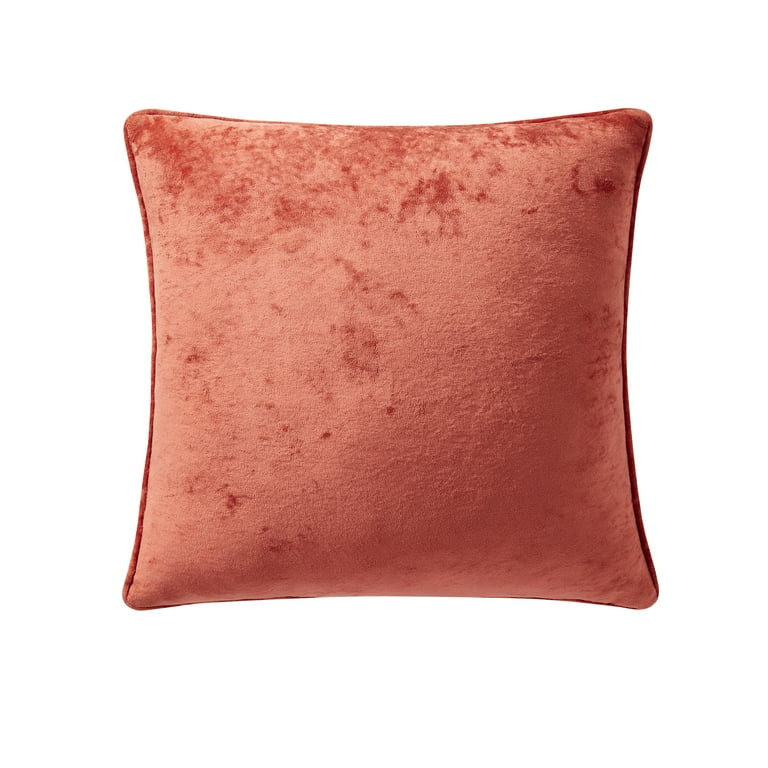 Way to Celebrate 18" x 18" Orange Embroidered Pumpkins Decorative Pillow - Walmart.com | Walmart (US)