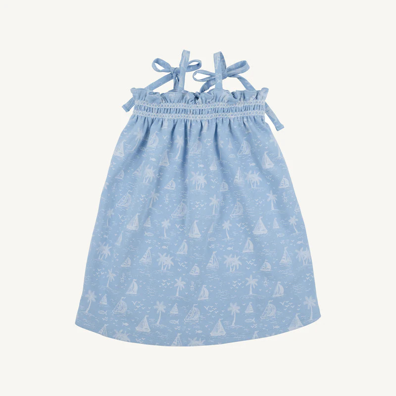 Lainey's Little Dress - Bay Side Boats | The Beaufort Bonnet Company