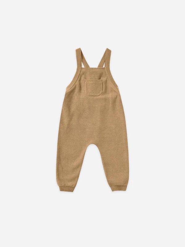 knit overall | honey | Quincy Mae