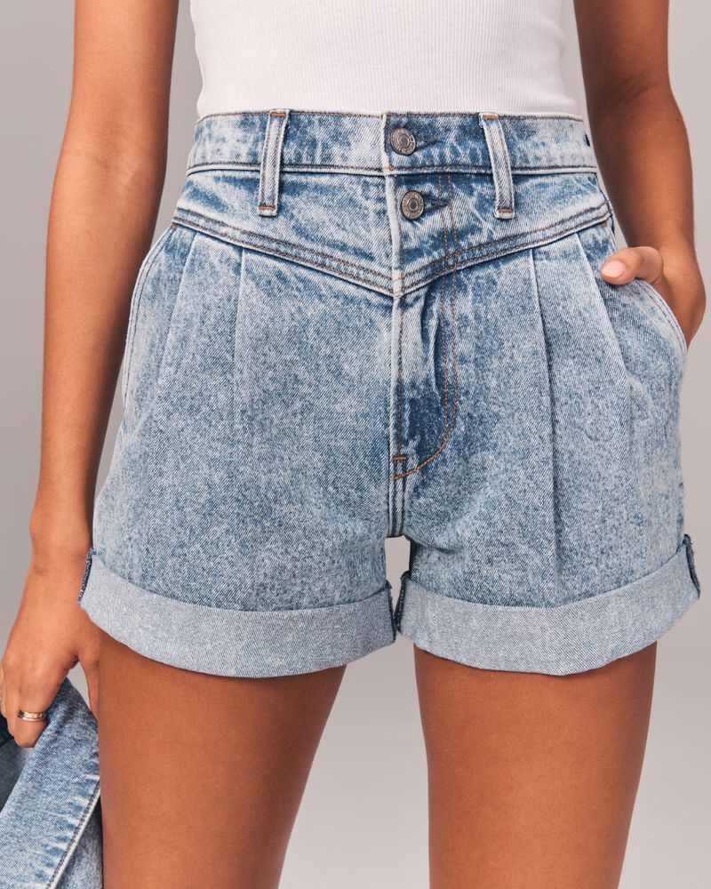 80s High Rise Mom Shorts | Abercrombie & Fitch (US)