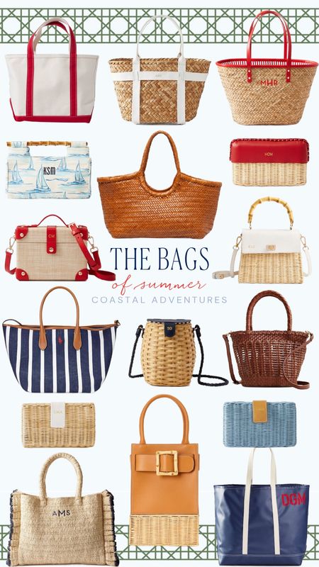 Summer bags, totes, crossbody bags, clutches, & beach bags

#LTKFindsUnder100 #LTKItBag #LTKSaleAlert