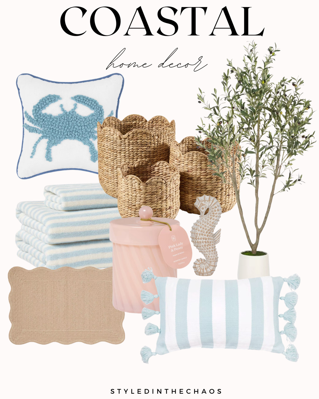 Coastal Home Decor 
Beachy home decor 
affordable home decor 
target home decor items  

 #LTKHome