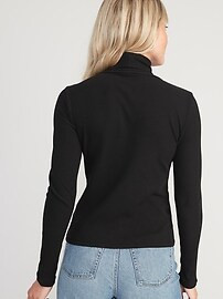 Long-Sleeve Rib-Knit Turtleneck Top 2-Pack for Women | Old Navy (US)