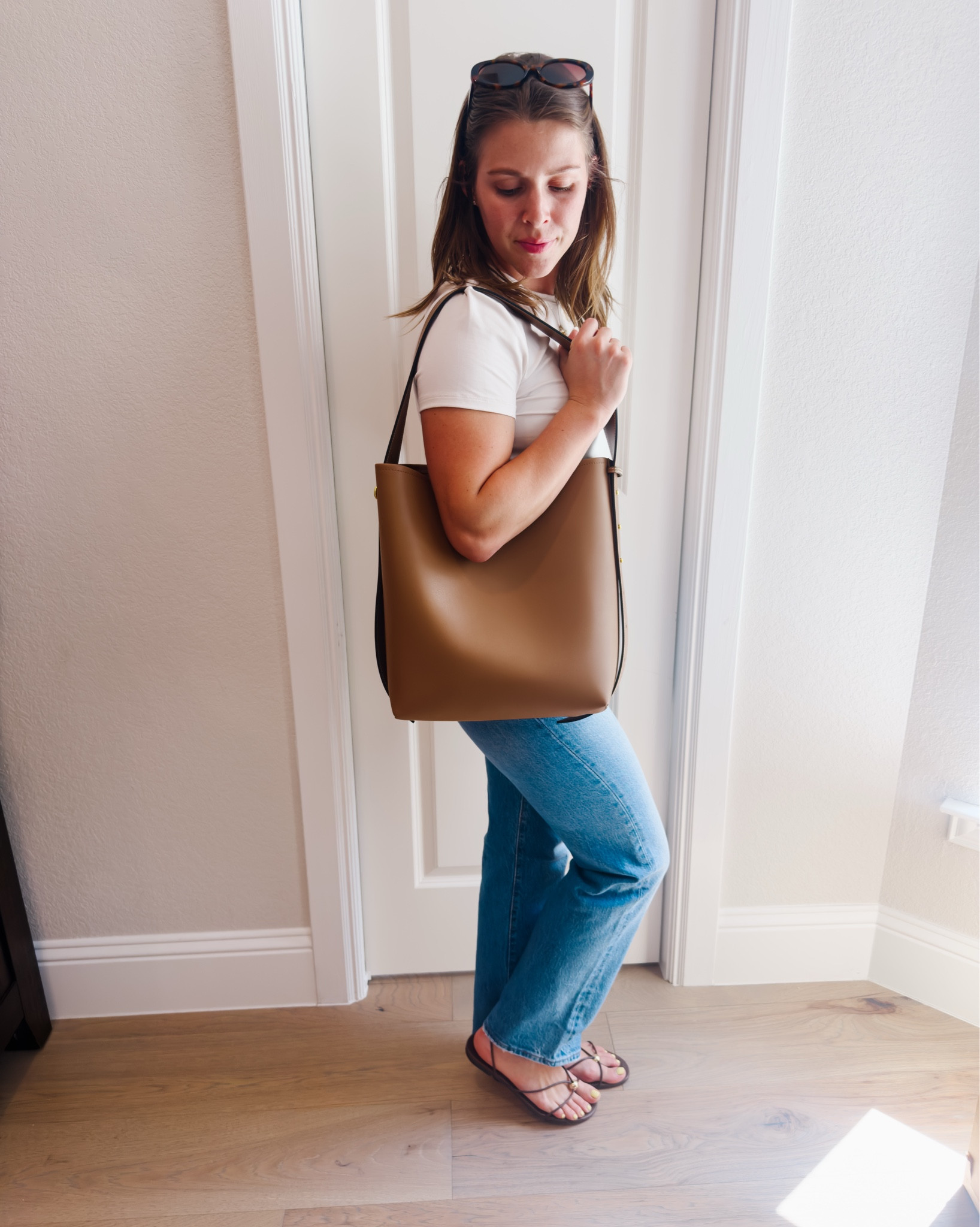 The *it* bag of spring is here😍

I have been loving my new bucket bag. It is so spacious & the perfect size to carry everything I need as well as everything my kids need. It comes with a great organization bag for all your essentials as well. 

Use code WELCOME25 for 25% off your first order.

#LTKU #LTKmomlife