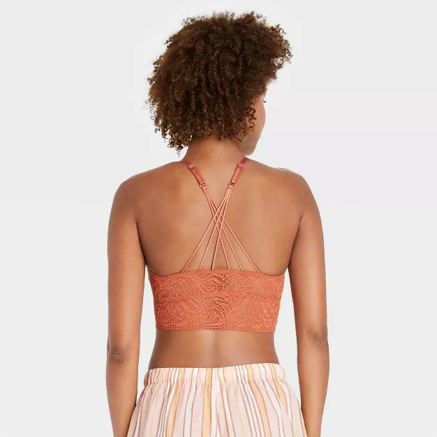 Women's Lace Longline Bralette - Auden™ | Target