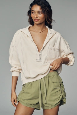 100% Cotton Button-Front Popover Top | Anthropologie (US)