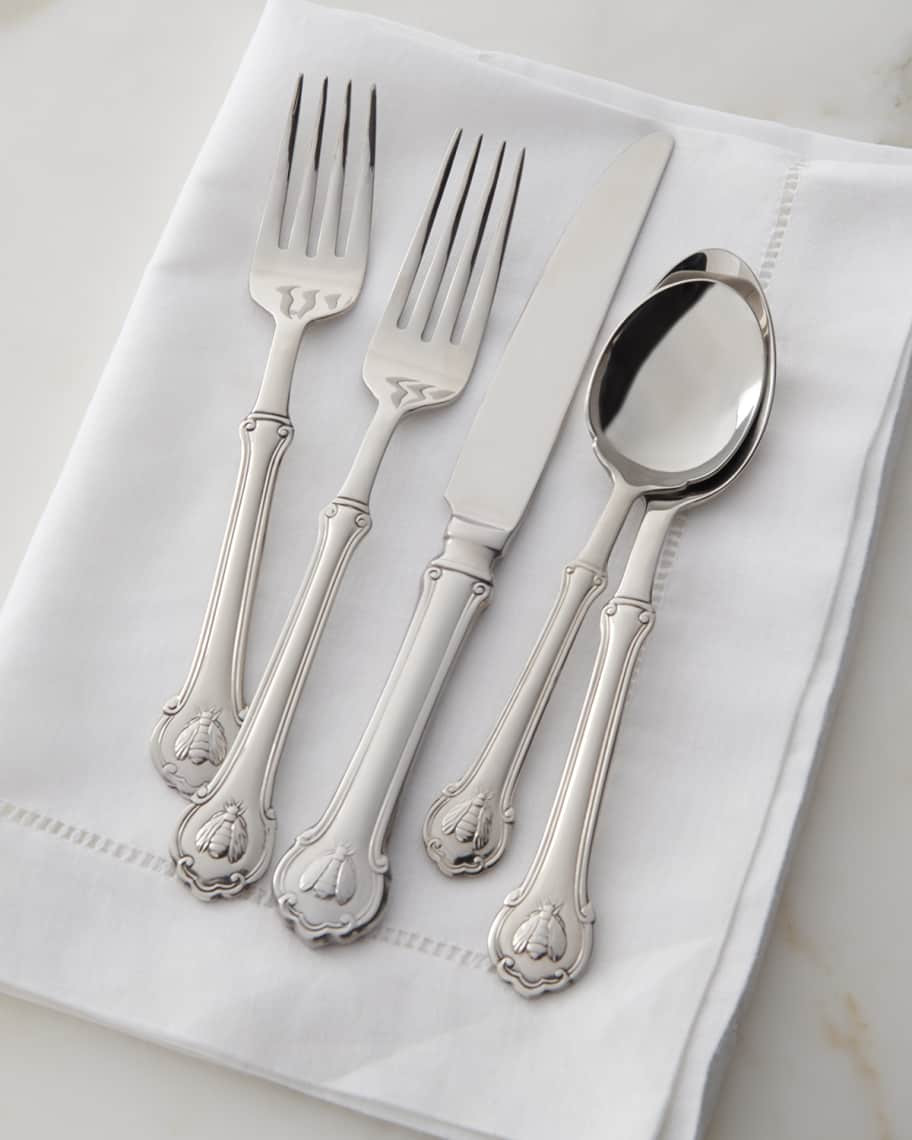 Wallace Silversmiths 45-Piece Napoleon Bee Flatware Service | Neiman Marcus