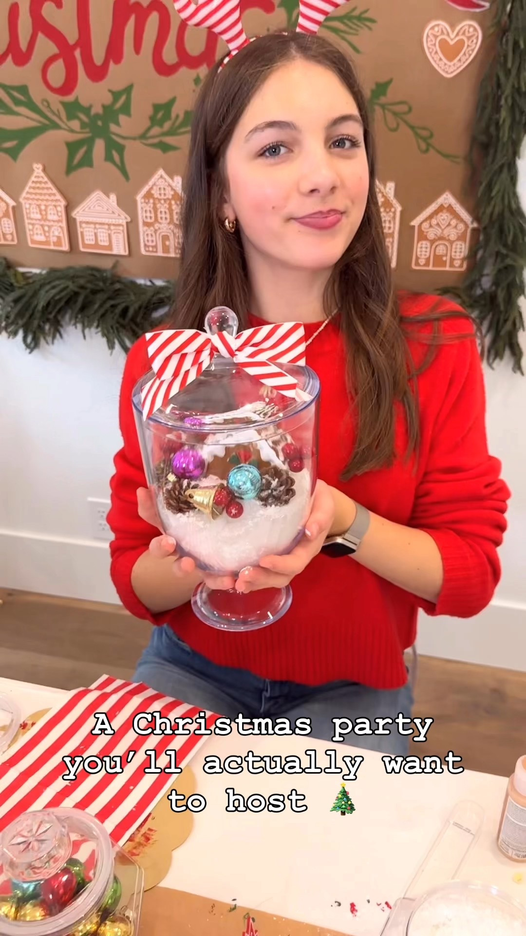 Christmas Craft Night with the Girls 🎨

(Okay… technically it was more of a Christmas craft day, but we had the tunes cranked and the singing was LOUD 🎶💃)
We spent the afternoon creating Snowy Gingerbread Village Jars — part crafting, part chaos, and totally magical. ❄️🏠
Each one turned into its own little Christmas world, filled with laughter, snow, and creative mayhem (and maybe a few peppermint sticks too). 🍬

Save this idea for your next Christmas get-together with teens or girlfriends — hot cocoa optional, singing totally required. ☕🎅


#LTKParties #LTKSeasonal #LTKHoliday