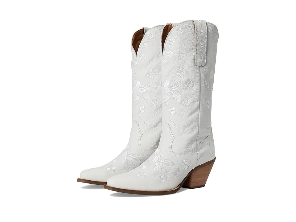 Dingo Love Bug Cowboy Boots White: 9 B - Medium | Zappos.com