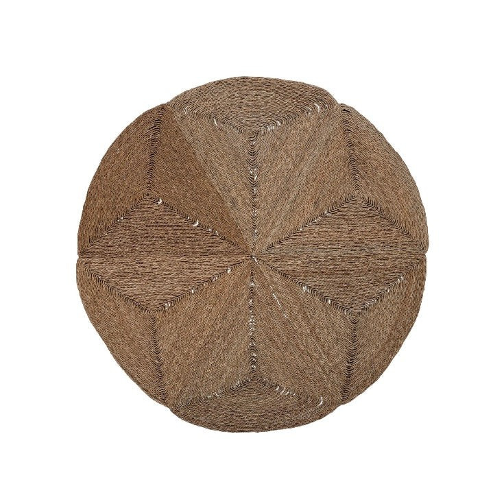 Folded Seagrass Rug | Amanda Lindroth